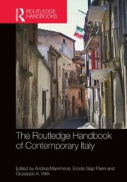 Cover of: Routledge Handbook Of Contemporary Italy History Politics Society