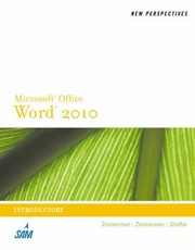 Cover of: New Perspectives On Microsoft Word 2010 Introductory
