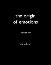 The Origin of Emotions, Version 1.0