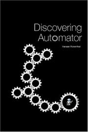 Cover of: Discovering Automator by Hanaan Rosenthal