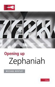 Cover of: Opening Up Zephaniah