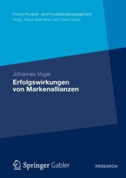 Cover of: Erfolgswirkungen Von Markenallianzen