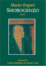 Cover of: Master Dogen's Shobogenzo, Book 1