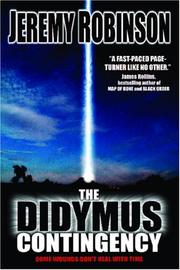Cover of: The Didymus Contingency by Jeremy, Robinson