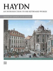 Cover of: Haydn An Introduction To His Keyboard Works