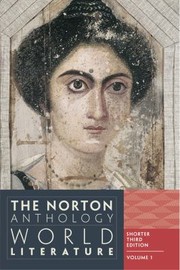 Cover of: The Norton Anthology of World Literature  3rd Edition