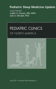 Cover of: Pediatric Sleep Medicine Update