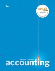 Cover of: Vango Notes for Accounting
            
                Charles T Horngren Series in Accounting