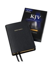 Cover of: Holy Bible King James Version Black Calfskin Single Column Split Reference Bible