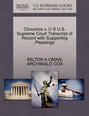 Cover of: Chournos by 