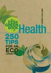 Cover of: The Little Green Book Of Health
