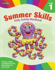 Cover of: Summer Skills Daily Activity Workbook Grade 1