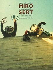 Mir Sert Segons Ells Mateixos Correspondencia 1937 1980 by Patricia Juncosa