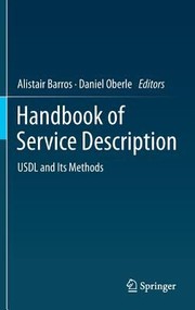 Cover of: Handbook Of Service Description Usdl And Its Methods