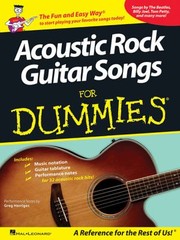 Cover of: Acoustic Rock Guitar Songs For Dummies