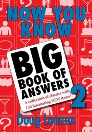 Cover of: Now You Know Big Book Of Answers 2 A Collection Of Classics With 150 Fascinating New Items by 