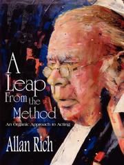 Cover of: A Leap From the Method | Allan Rich