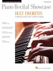 Cover of: Piano Recital Showcase 5 Original Duets For 1 Piano4 Hands by 