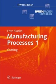 Cover of: Manufacturing Processes 1
            
                Rwthedition