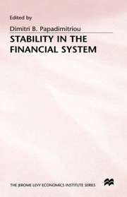Cover of: Stability In The Financial System