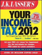 Cover of: Jk Lassers Your Income Tax 2012 by 