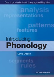 Cover of: Introducing Phonology by 