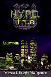 Cover of: N.Y.P.D. True | Anonymous