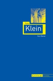 Cover of: Yves Klein by 