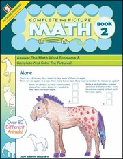 Complete The Picture Math Word Problems And Picture Completion by Judy Wilson Goddard