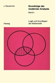 Cover of: Grundz GE Der Modernen Analysis
            
                Logik Und Grundlagen Der Mathematik