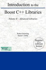 Cover of: Introduction To The Boost C Libraries