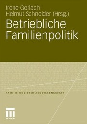 Cover of: Betriebliche Familienpolitik