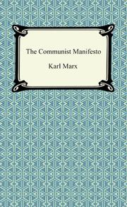 Cover of: The Communist Manifesto by Karl Marx