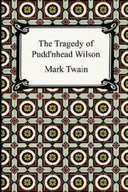 Cover of: The Tragedy of Pudd'nhead Wilson by Mark Twain