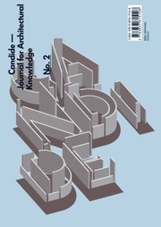 Candide Journal For Architectural Knowledge by Susanne Schindler