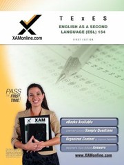 Cover of: English As A Second Language Esl Teacher Certification Exam