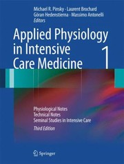 Cover of: Applied Physiology In Intensive Care Medicine