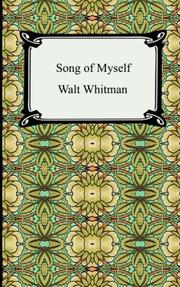 Cover of: Song of Myself by Walt Whitman