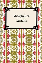 Cover of: Metaphysics by Aristotle