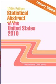 Cover of: Statistical Abstract Of The United States 2010
