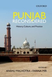 Cover of: Punjab Reconsidered History Culture And Practice