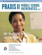 Cover of: Praxis Ii Middle School Mathematics 0069