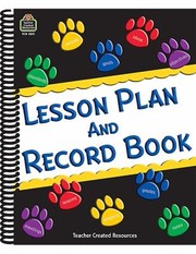 Cover of: Paw Prints Lesson Plan Record Book