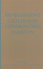 Cover of: Development Challenges Confronting Pakistan