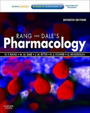 Rang Dales Pharmacology by J. M. Ritter