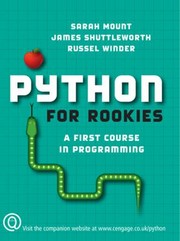 Cover of: Python For Rookies A First Course In Programming