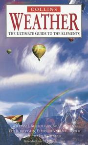 Cover of: The Nature Company Guides: Weather (Collins Nature Guides)