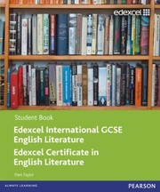 Cover of: Edexcel Igcse English Literature by 