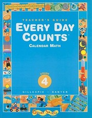 Cover of: Every Day Counts Calendar Math by 