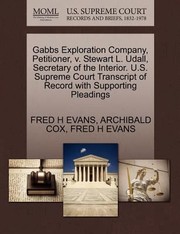 Cover of: Gabbs Exploration Company Petitioner by 
